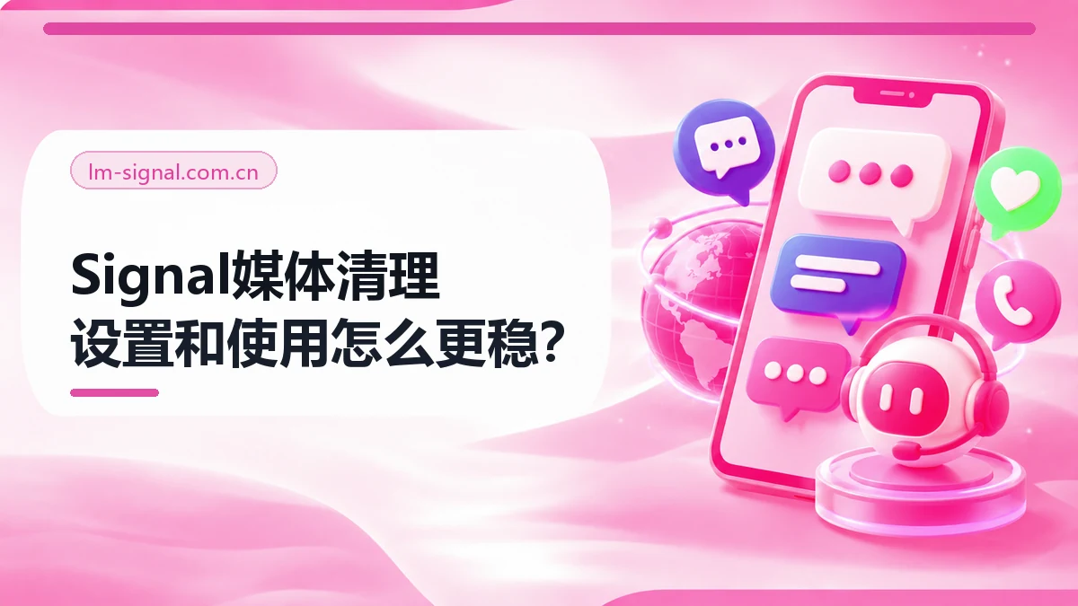 Signal媒体清理指南:资料整理的5步检查与复测方法(78)